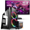 Setup Gamer Special Pc de Bureau Gaming / Ryzen 3 3200G / Vega 8 / 16 Go Avec Écran Gaming Cooler Master 24" Full HD VA / 100 Hz