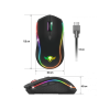 Souris Gamer Sans Fil SPIRIT OF GAMER PRO M9 RGB / Noir