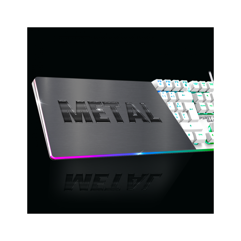 Ensemble Clavier et Souris Gamer Filaire SPIRIT OF GAMER ULTIMATE 600 - Blanc