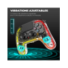 Manette de Jeu Sans Fil SPIRIT OF GAMER NÉON RGB - Transparente
