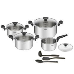 Set De Cuisine TEFAL 11 Pièces / Inox / E308SB74