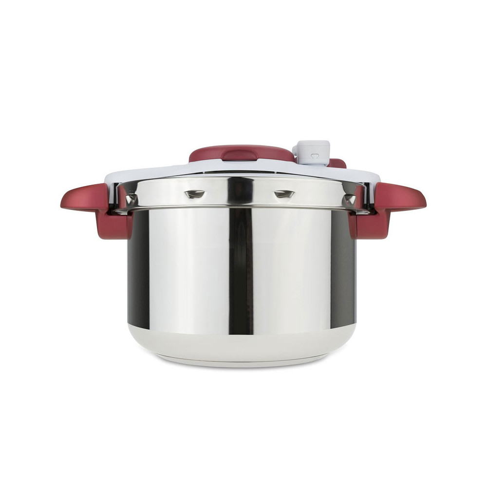 Cocotte Clipso TEFAL Minute Easy 6 Litres - Rouge & Blanc