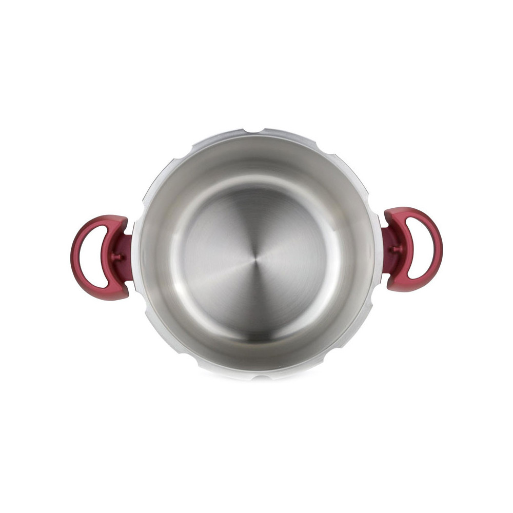 Cocotte Clipso TEFAL Minute Easy 6 Litres - Rouge & Blanc