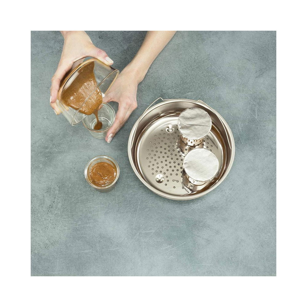 Cocotte Clipso TEFAL Minute Easy 6 Litres - Rouge & Blanc