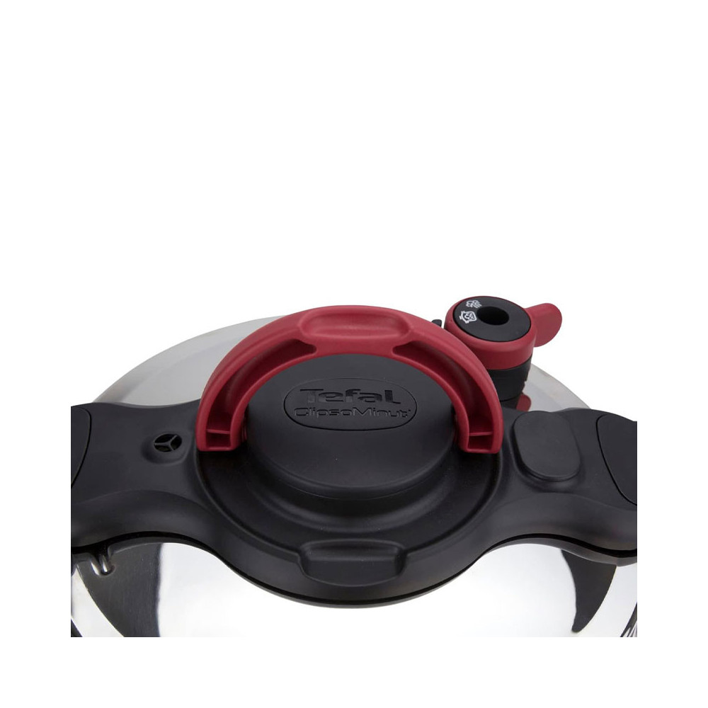 Cocotte Clipso TEFAL Minute Easy 6 Litres / Noir & Inox / P4620768