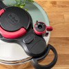 Cocotte Clipso TEFAL Minute Easy 6 Litres / Noir & Inox / P4620768
