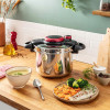 Cocotte Clipso TEFAL Minute Easy 6 Litres / Noir & Inox / P4620768