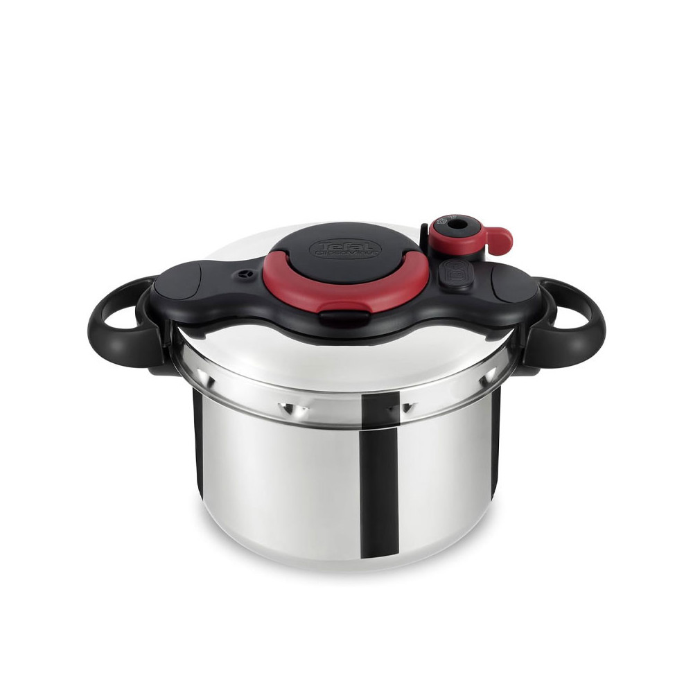 Cocotte Clipso TEFAL Minute Easy 6 Litres / Noir & Inox / P4620768