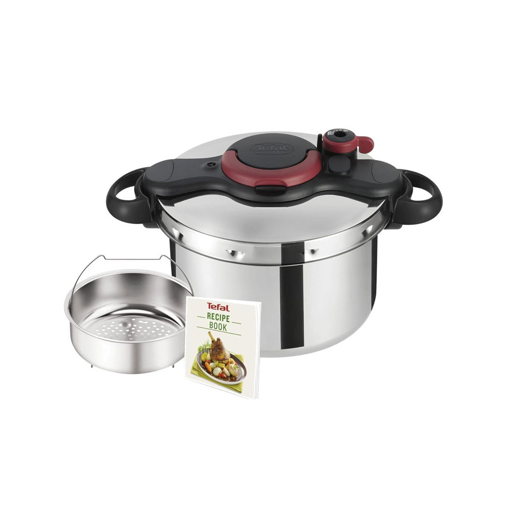 Cocotte Clipso TEFAL Minute Easy 7.5 Litres / Noir & Inox / P4624866