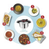 Cocotte Clipso TEFAL Minute Easy 7.5 Litres / Noir & Inox / P4624866