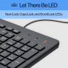 Clavier filaire HP 150 Azerty  / Noir
