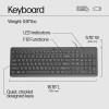 Clavier filaire HP 150 Azerty  / Noir