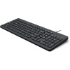 Clavier filaire HP 150 Azerty  / Noir