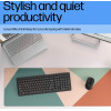 Clavier Sans Fil HP 220 / AZERTY Français / Noir