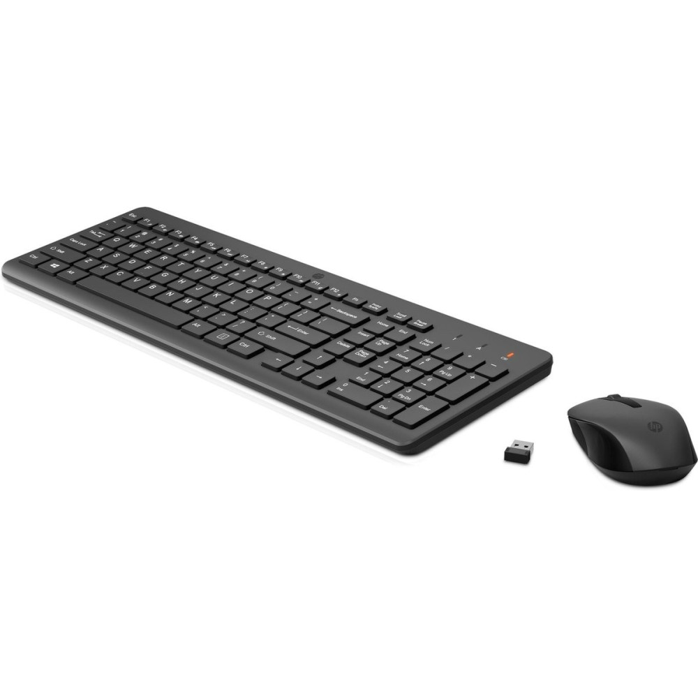ENSEMBLE CLAVIER ET SOURIS SANS FIL HP 330 AVEC VOYANTS LED - COMBO FR ARABISE