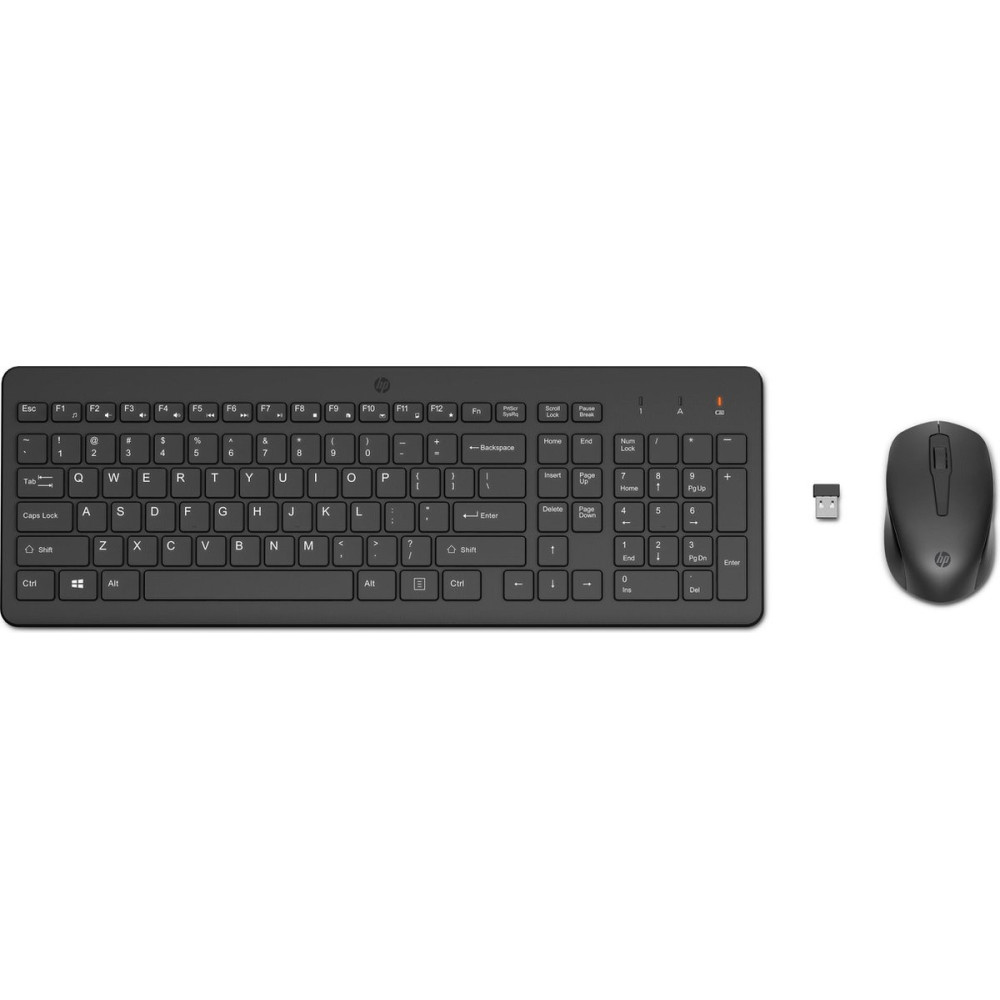ENSEMBLE CLAVIER ET SOURIS SANS FIL HP 330 AVEC VOYANTS LED - COMBO FR ARABISE