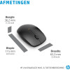 Ensemble Clavier et Souris Sans Fil HP 230 AZERTY ARABE