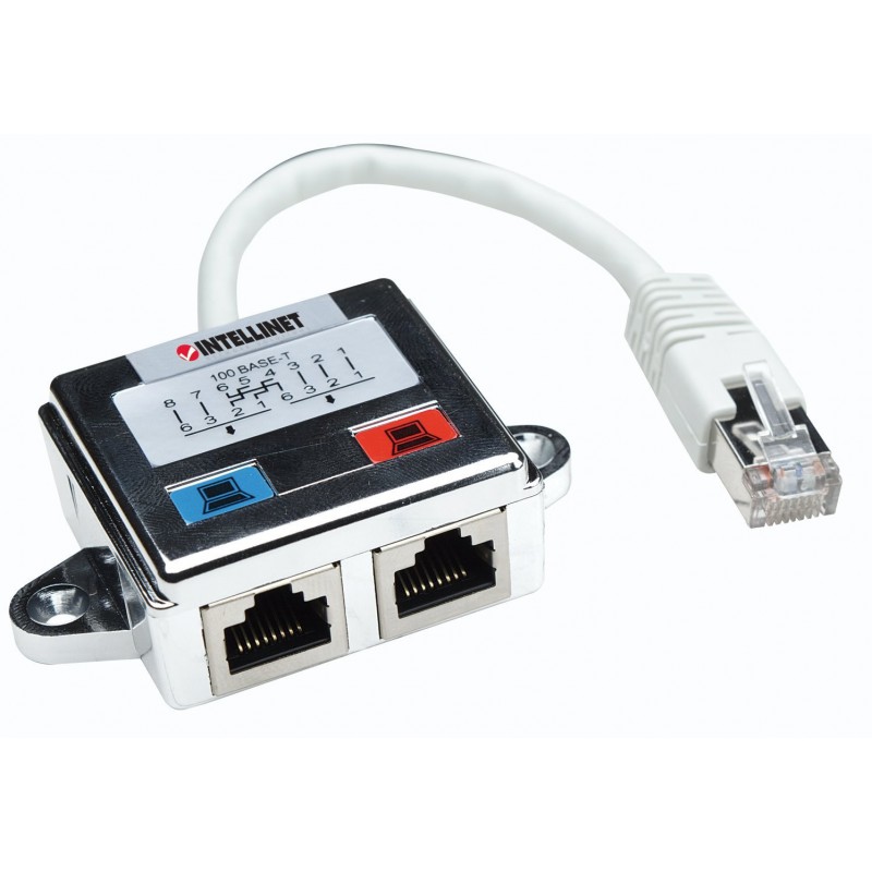 Doubleur ethernet (2 RJ45 sur 1 câble)