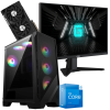Setup Gamer Special Pc de Bureau Gaming / i5-13400F / RTX 4070 12G / 32 Go Avec Écran Gaming MSI 24.5" Full HD IPS / 180 Hz
