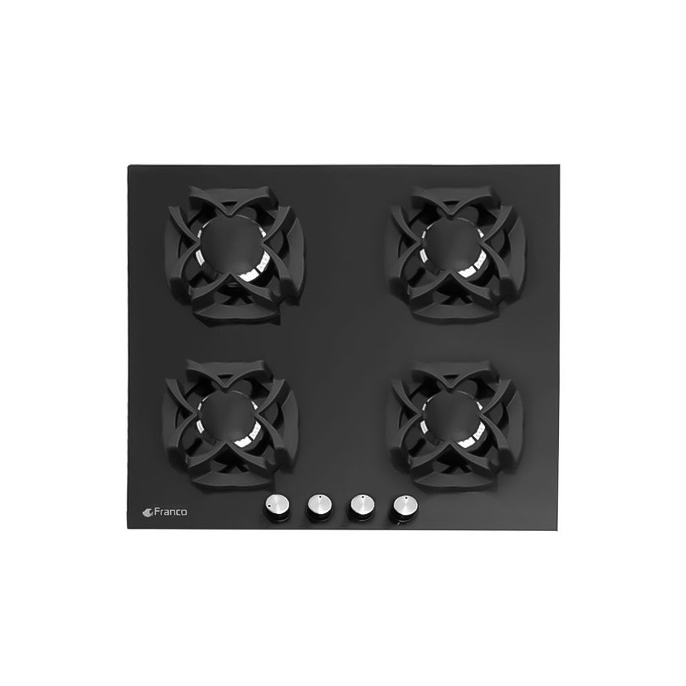 Plaque De Cuisson Encastrable FRANCO 4Feux / Noir / FR-365BF