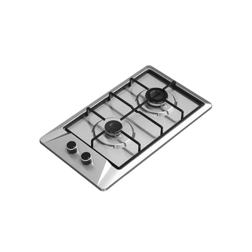 Plaque De Cuisson Encastrable FRANCO 2 Feux 30cm / Inox / 240-I