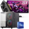 Setup Gamer Special Pc de Bureau Gaming / i5-10400F / GTX 1650 4G / 16 Go Avec Écran Gaming Cooler Master 24" Full HD VA / 100 Hz