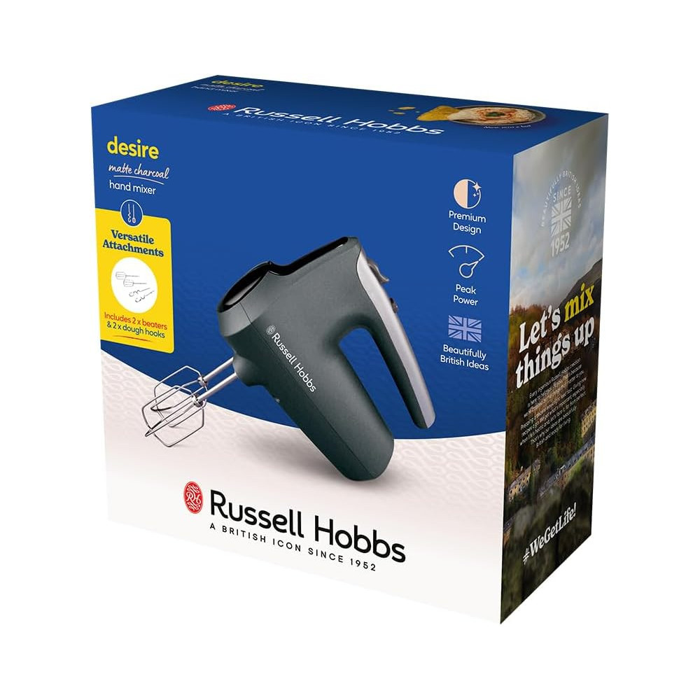 Batteur à Main Russell Hobbs Desire Matte Charcoal 27151-56 Noir