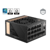 Boîte d'alimentation MSI MEG Ai1300P PCIE5 / 1300 Watts / 80 PLUS Platinum / ATX / Noir