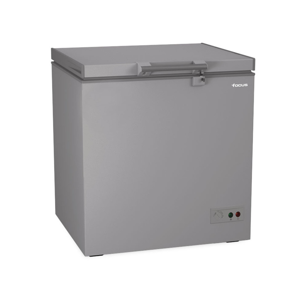 CONGELATEUR HORIZONTAL FOCUS 200 LITRES SILVER / PORTE INOX / FC-2001X