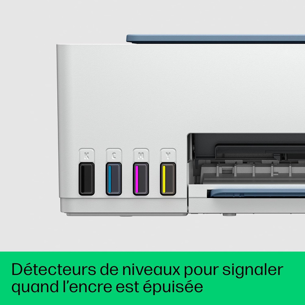 Imprimante HP 3en1 SMART TANK 520 COULEUR + 6 Bouteilles d'encre HP Incluses