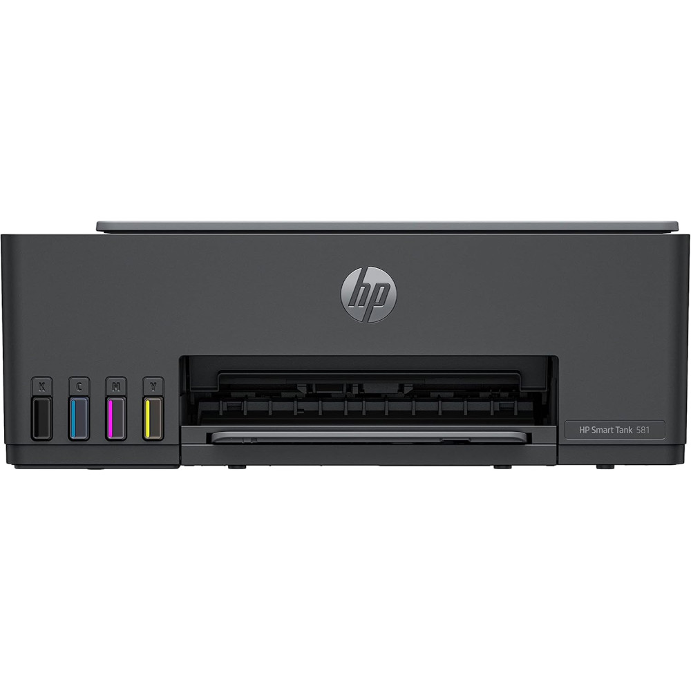 Imprimante HP 3en1 SMART TANK 581 COULEUR / WI-FI + 4 Bouteilles d'encre HP Incluses