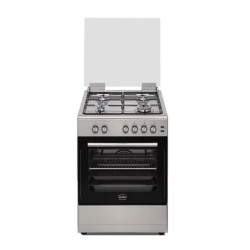 CUISINIERE SIMFER 4 FEUX INOX 60CM / F6405-SGGTI
