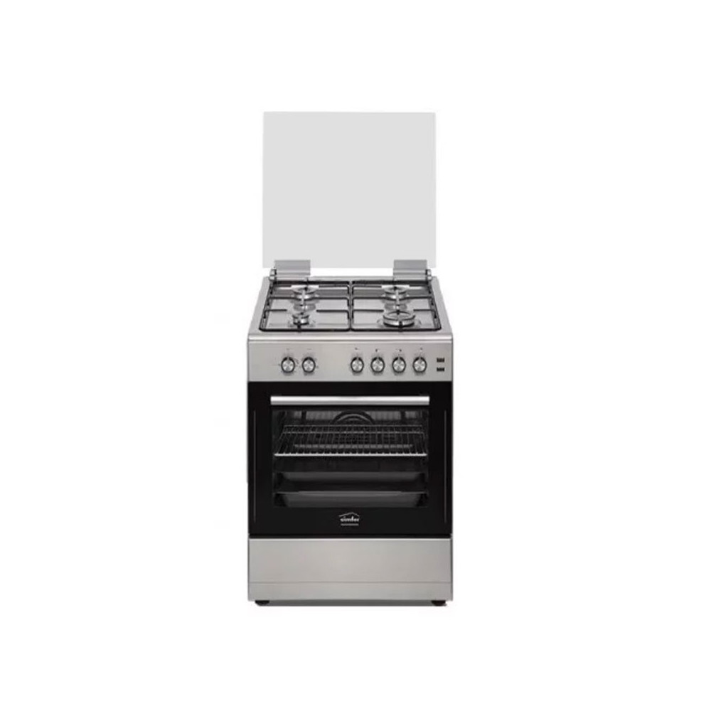 CUISINIERE SIMFER 4 FEUX INOX 60CM / F6405-SGGTI