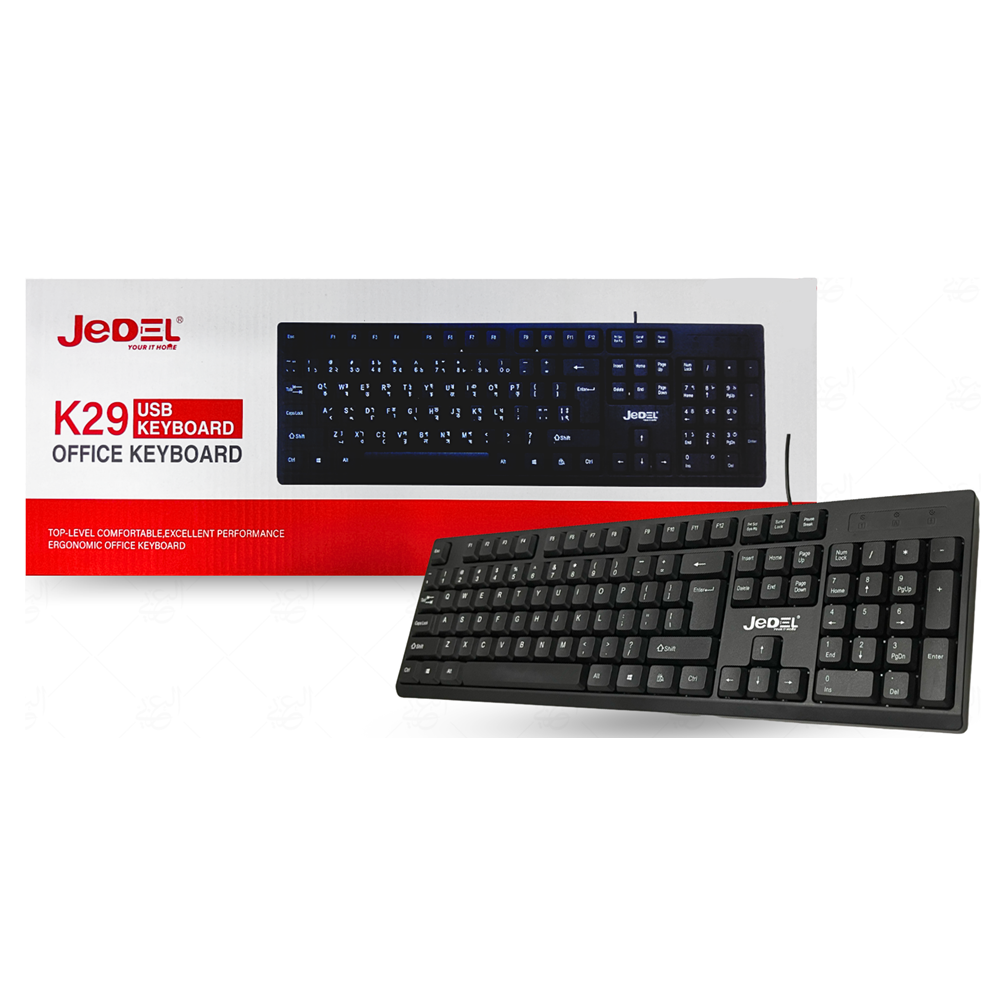 CLAVIER USB JEDEL K29 NOIR