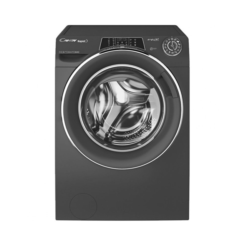 Lavante Sechante CANDY INVERTER RAPIDO PRO 12KG / 8KG SILVER / RWD4128RC