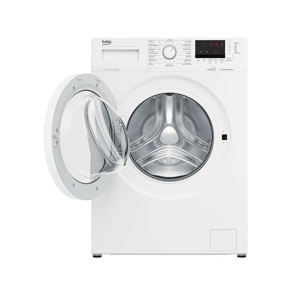 LAVE LINGE BEKO 7KG 1000trs INVERTER / BLANC / WUE7612XWW +200 Bon de Réduction