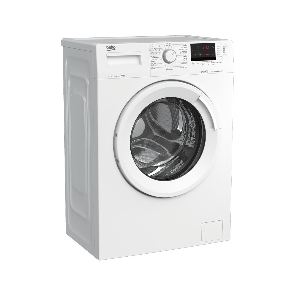 LAVE LINGE BEKO 7KG 1000trs INVERTER / BLANC / WUE7612XWW +200 Bon de Réduction