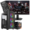 Setup Gamer Special Pc de Bureau Gaming / Ryzen 5 5500 / RTX 3050 6G / 16 Go Avec Écran Gaming Redragon 24" Full HD VA / 180 Hz