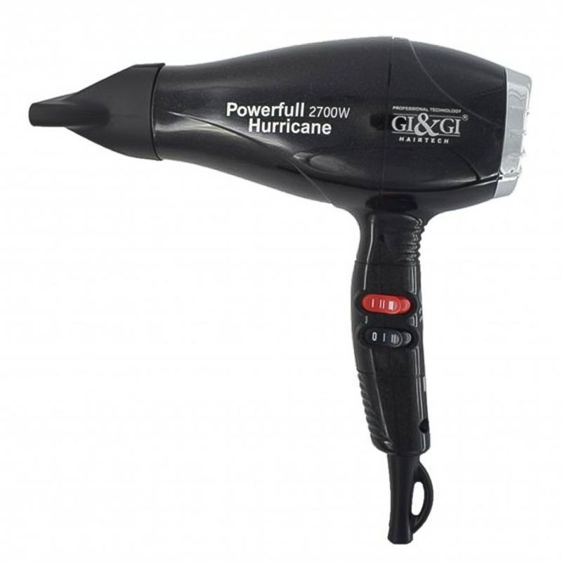 Sèche Cheveux G&G Powerfull HURRICANE 2700W / Noir