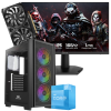 Setup Gamer Special Pc de Bureau Gaming / i3-12100F / RTX 3050 6G / 16 Go Avec Écran Gaming Redragon 24" Full HD IPS / 180 Hz