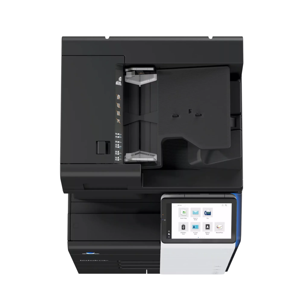 Photocopieur Multifonction Konica Minolta C251i +4 toners + alimentateur retourneur DF 632+ socle