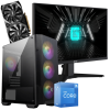 Setup Gamer Special Pc de Bureau Gaming / i5-12400F / RTX 3050 8G / 16 Go Avec Écran Gaming MSI 24.5" Full HD IPS / 180 Hz