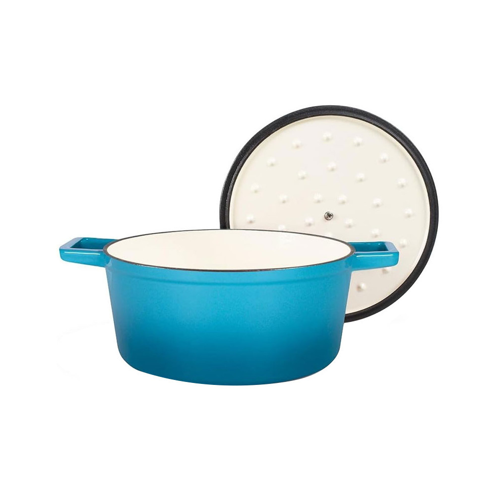 Cocotte Ronde Bleu 4 Litres / Bleu / MEP128B
