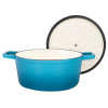 Cocotte Ronde LIVOO Bleu 4 Litres / Bleu / MEP128B