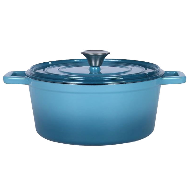 Cocotte Ronde Bleu 4 Litres / Bleu / MEP128B