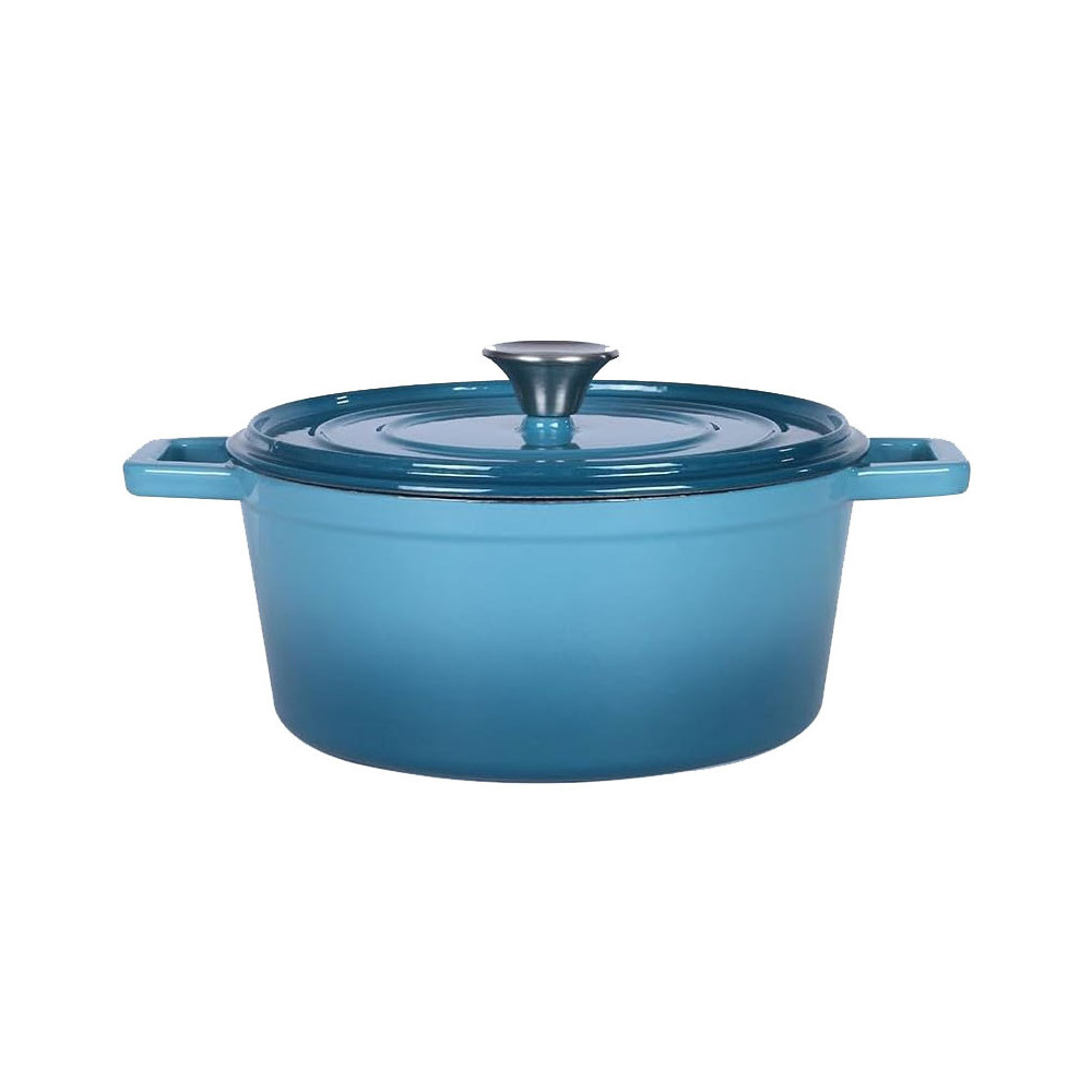 Cocotte Ronde Bleu 4 Litres / Bleu / MEP128B