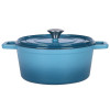 Cocotte Ronde Bleu 4 Litres / Bleu / MEP128B