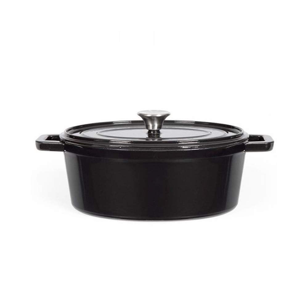 Cocotte Ovale LIVOO 4,5 Litres / Noir / MEP129N