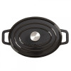 Cocotte Ovale LIVOO 4,5 Litres / Noir / MEP129N