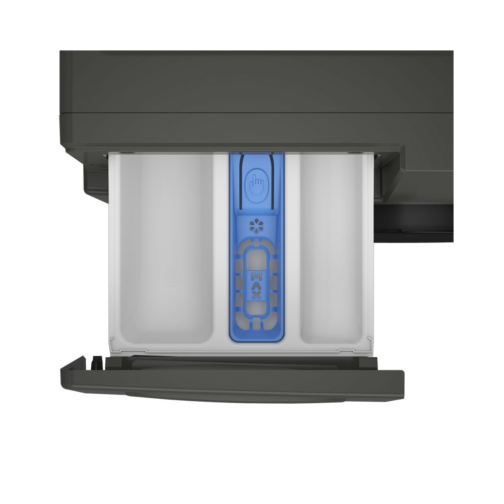 Machine a laver Beko 12kg 1400TR SMART INVERTER / Gris Foncé / WTE12726MG